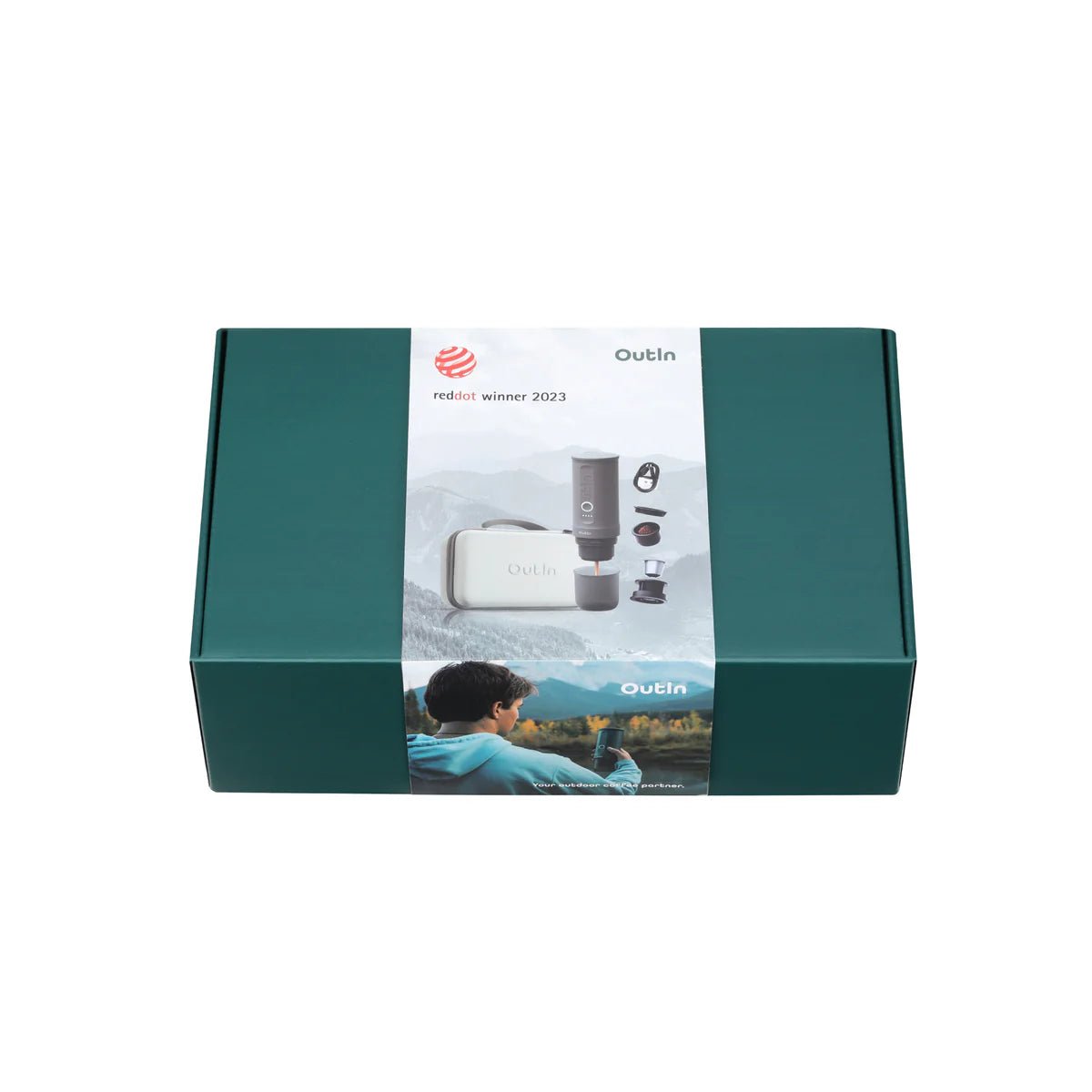 【当サイト限定】【期間限定2,100円OFF!専用保護ケース付き】【Outin Nanoトラベラーエスプレッソギフトセット】【送料無料】 - Outin Japan 日本公式