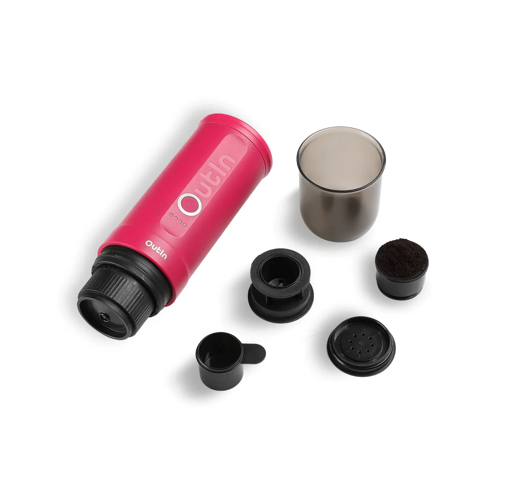 【Outin Nano ポータブルエスプレッソマシーン(クリムゾンレッド)】【送料無料】 - Outin Japan 日本公式