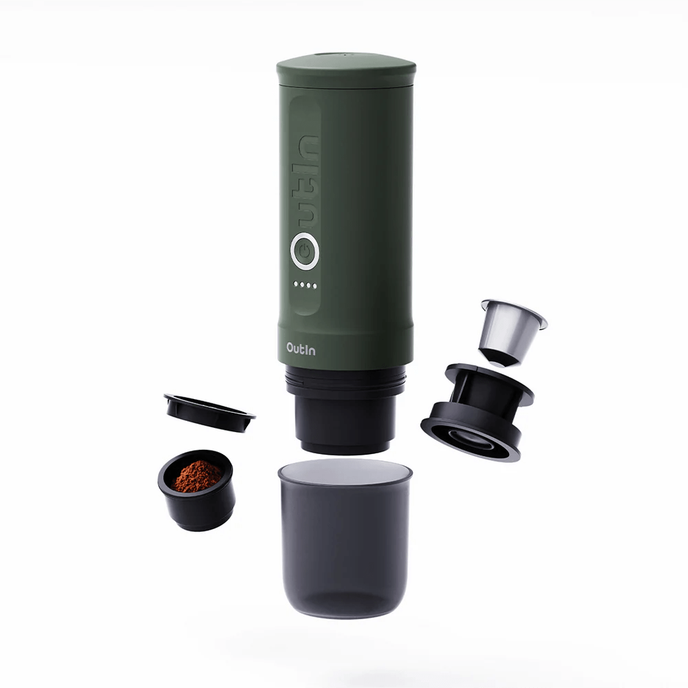 Outin Nano ポータブルエスプレッソマシーン 専用スタンドセット Outin Nano ポータブルエスプレッソマシーン(フォレスト